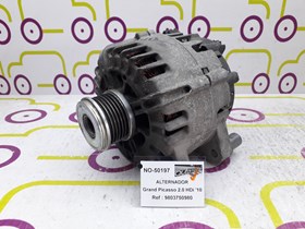 Alternador  Citroën C4 Grand Picasso 2.0 HDi 150 Cv de 2010 - Ref OEM : 9803750980